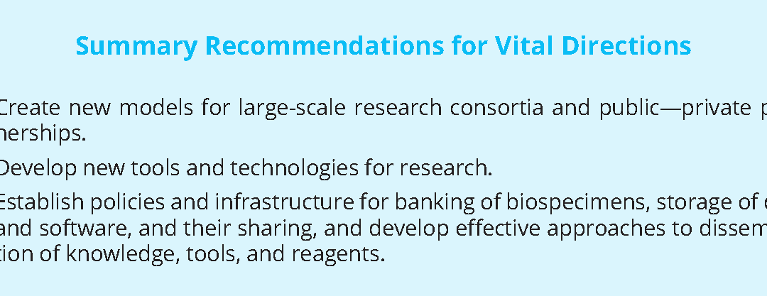 Summary - brain disorders - National Academy of Medicine