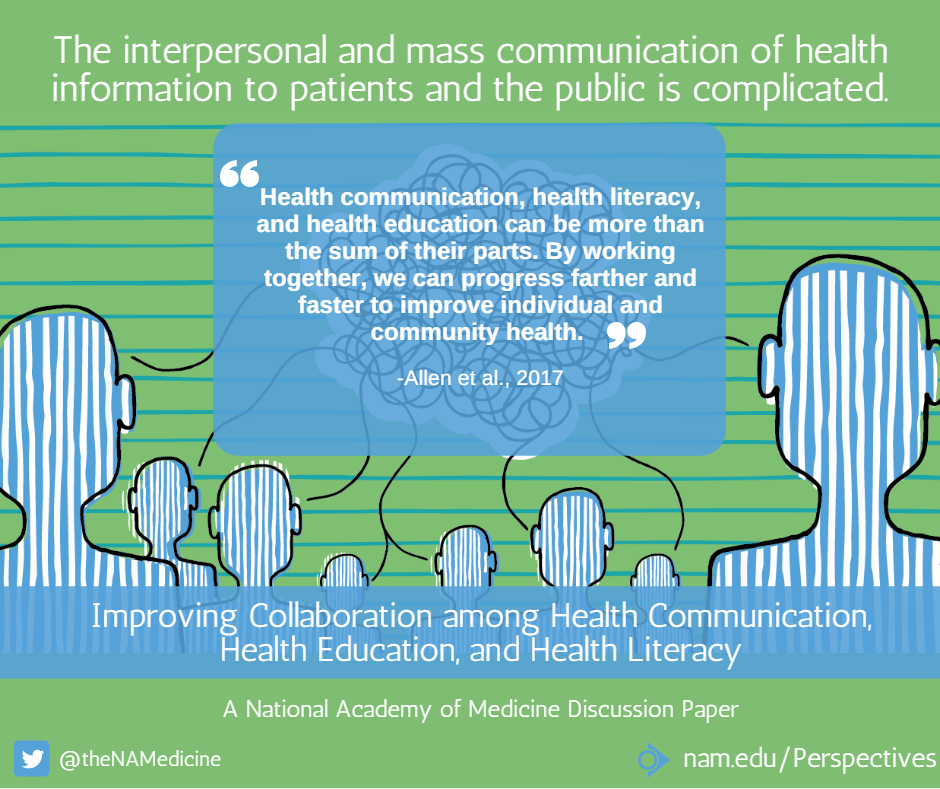 what are the communication skills in health education