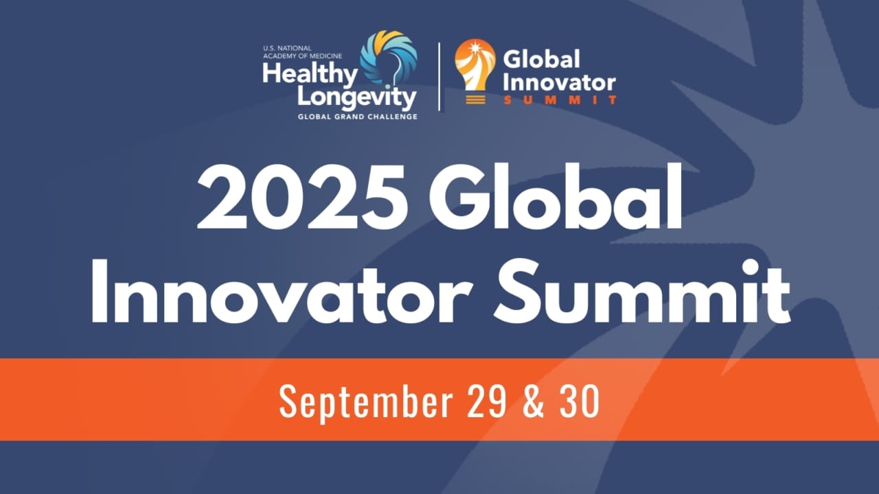 2025 Healthy Longevity Global Innovator Summit Nam